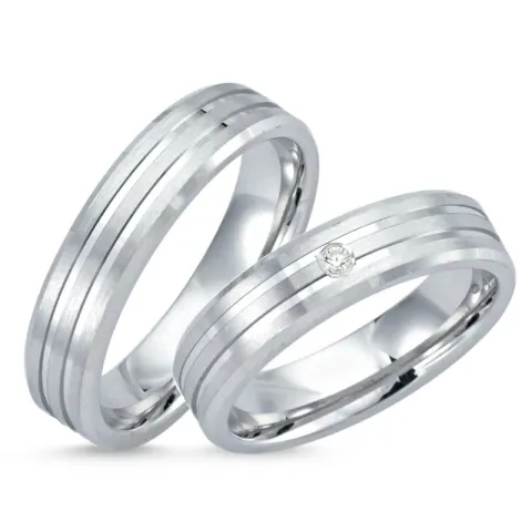 vielsesringe i sølv