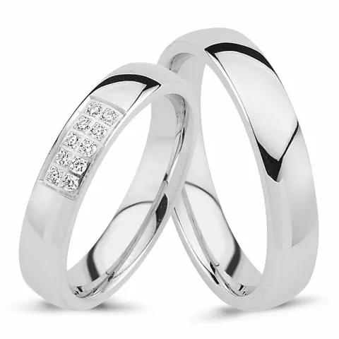 vielsesringe i sølv