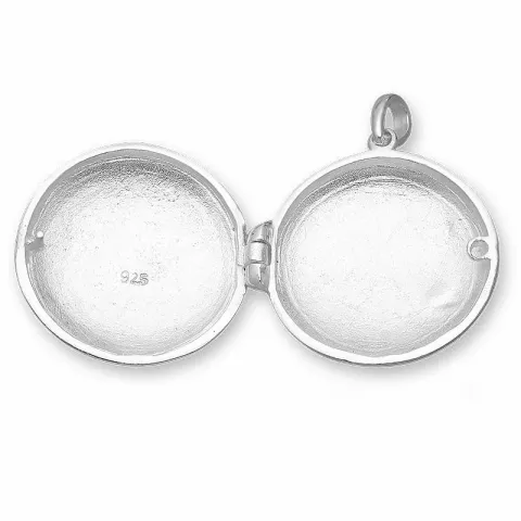 21 mm sølvmedaljon i sølv