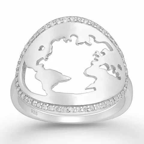 world ring i sølv