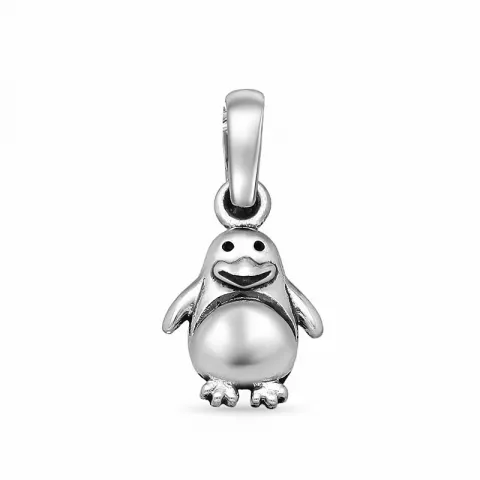 pingvin vedhæng i sølv