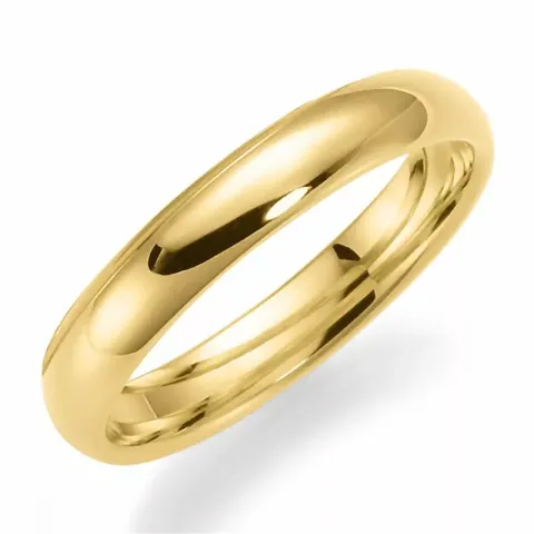 3,5 mm vielsesring i 14 karat guld