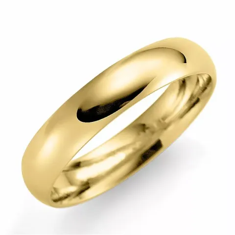 4 mm vielsesring i 9 karat guld