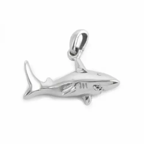 haj vedhæng i sølv