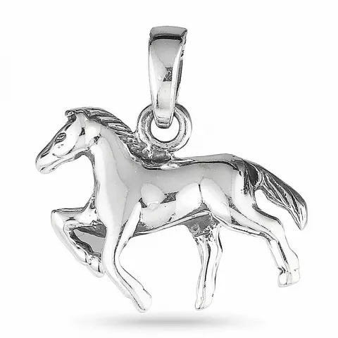 heste vedhæng i sølv