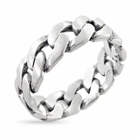 Kollektionsprøve panzer ring i sølv