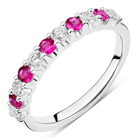 rød alliancering i sølv