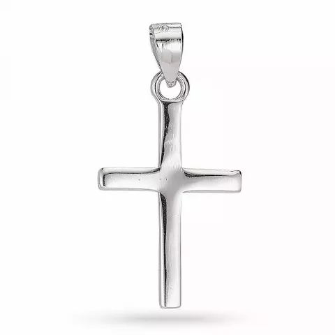 Kollektionsprøve kors vedhæng i sølv