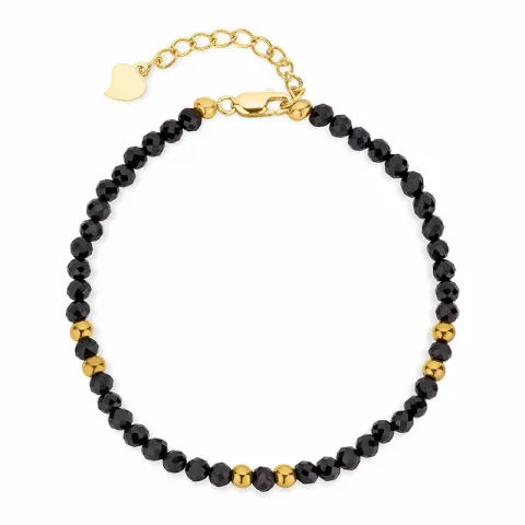 sort armbånd med onyks