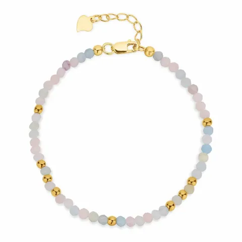 multifarvede armbånd med morganit