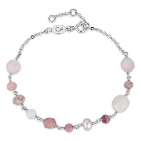 pink armbånd i sølv x 6,5 mm