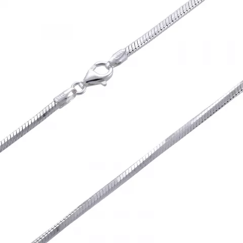 slangehalskæde i sølv 45 cm x 2,0 mm