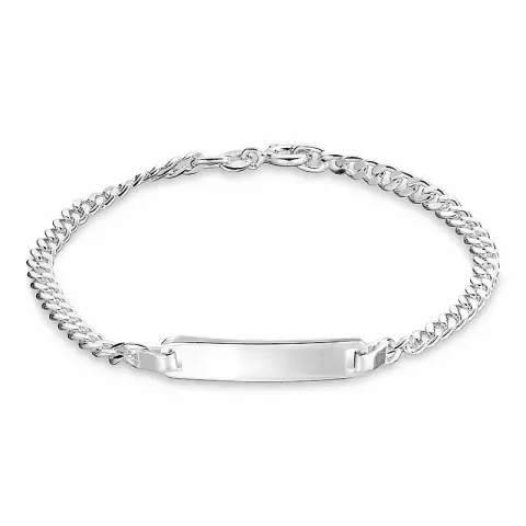 panserarmbånd i sølv  x 6,2 mm