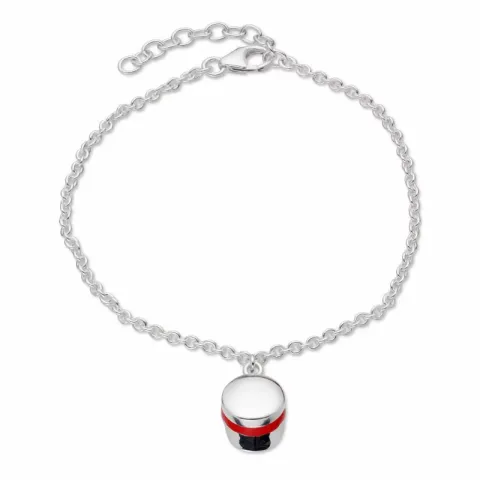 Kollektionsprøve studenterhue armbånd i sølv