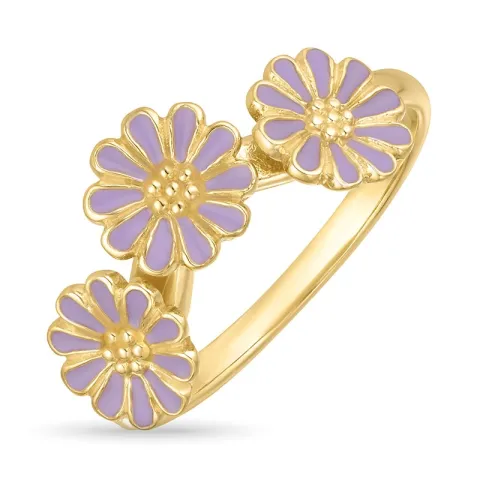 marguerit lilla ring i forgyldt sølv - Maggie