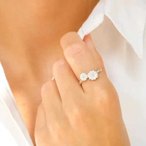 marguerit ring i sølv - Maggie
