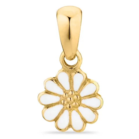 marguerit vedhæng i forgyldt sølv - Maggie