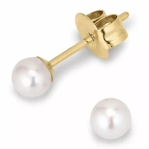 4-4,5 mm perleørestikker i 14 karat guld