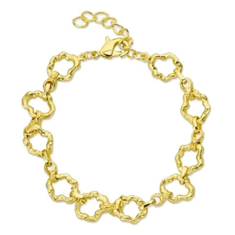 armbånd i forgyldt messing - Eliné