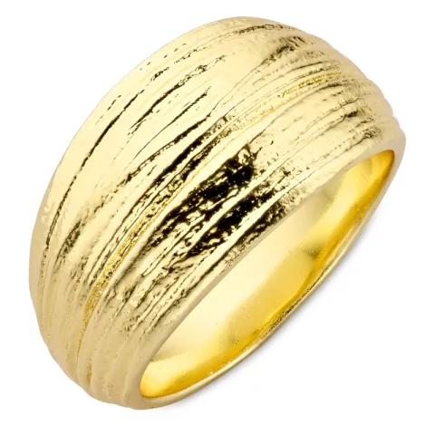 ring i forgyldt messing - Eliné
