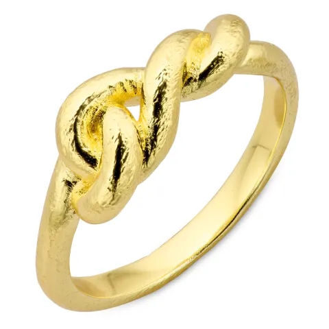 ring i forgyldt messing - Eliné