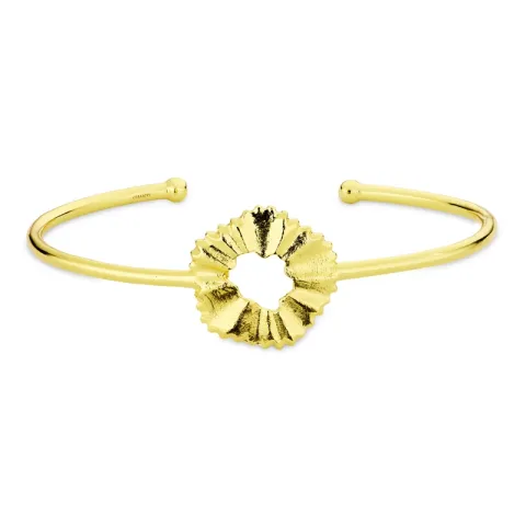blomster armbånd i forgyldt messing - Eliné