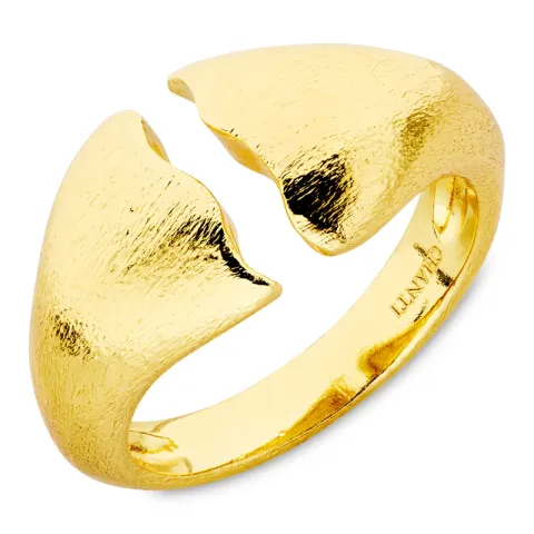 ring i forgyldt messing - Eliné