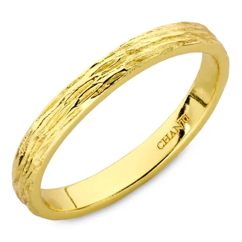 ring i forgyldt messing - Eliné