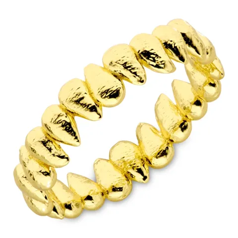 ring i forgyldt messing - Eliné