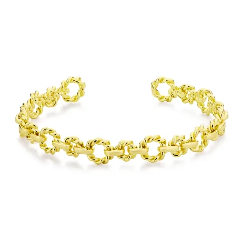 armbånd i forgyldt messing - Eliné