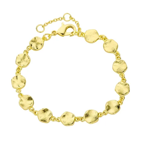 armbånd i forgyldt messing - Eliné