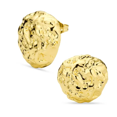 øreringe i forgyldt messing - Eliné