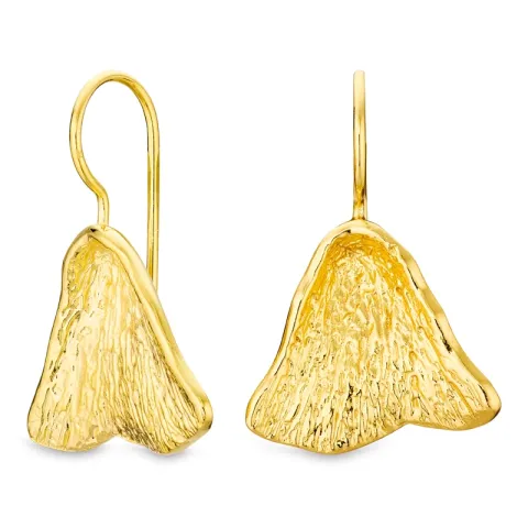 øreringe i forgyldt messing - Eliné