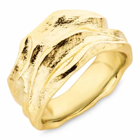 ring i forgyldt messing - Eliné