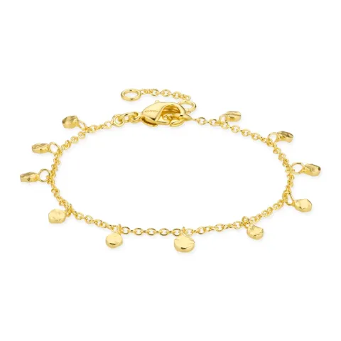 armbånd i forgyldt messing - Eliné