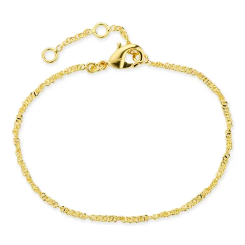 armbånd i forgyldt messing  x 1,7 mm  - Eliné