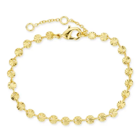 armbånd i forgyldt messing - Eliné