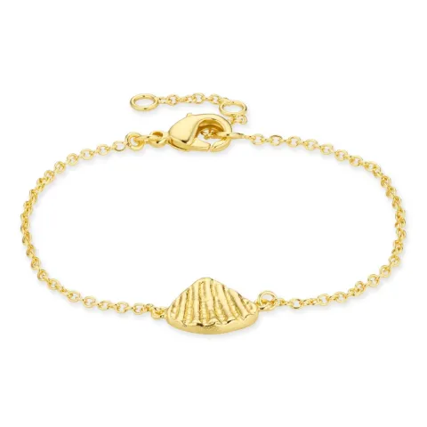 musling armbånd i forgyldt messing - Eliné