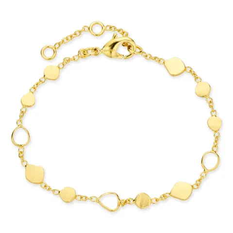 armbånd i forgyldt messing - Eliné