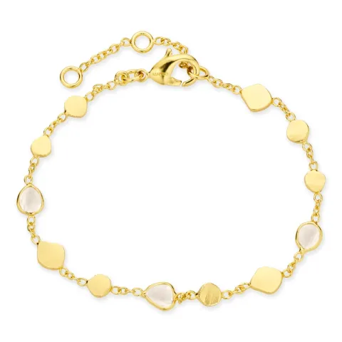 armbånd i forgyldt messing - Eliné