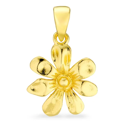 blomster vedhæng i forgyldt messing - Eliné