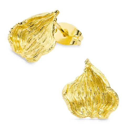 øreringe i forgyldt messing - Eliné