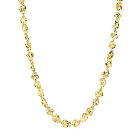 halskæde i forgyldt messing - Eliné