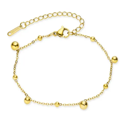 vandfast armbånd i forgyldt stål - OCEANA