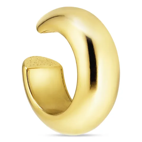 vandfaste ear cuff i forgyldt stål - OCEANA