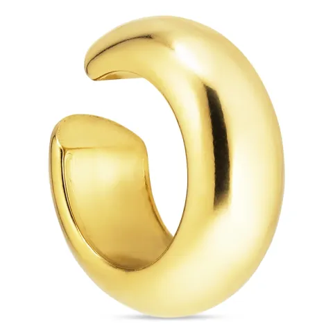 vandfaste ear cuff i forgyldt stål - OCEANA