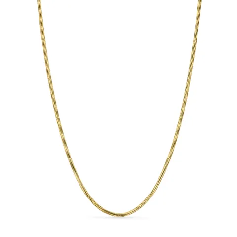 vandfast halskæde i forgyldt stål - OCEANA