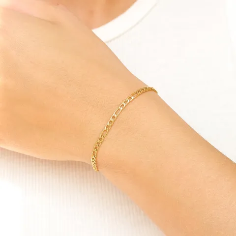 vandfast armbånd i forgyldt stål - OCEANA