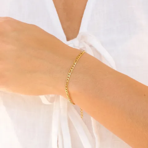 vandfast armbånd i forgyldt stål - OCEANA