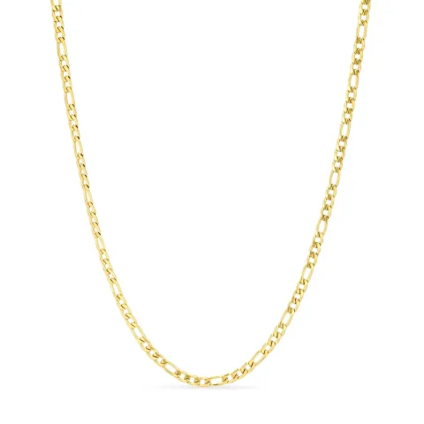 vandfast halskæde i forgyldt stål - OCEANA